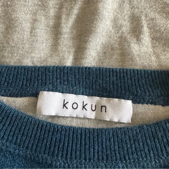 Kokun 100% Cashmere Double Sweater M - Picture 8 of 10